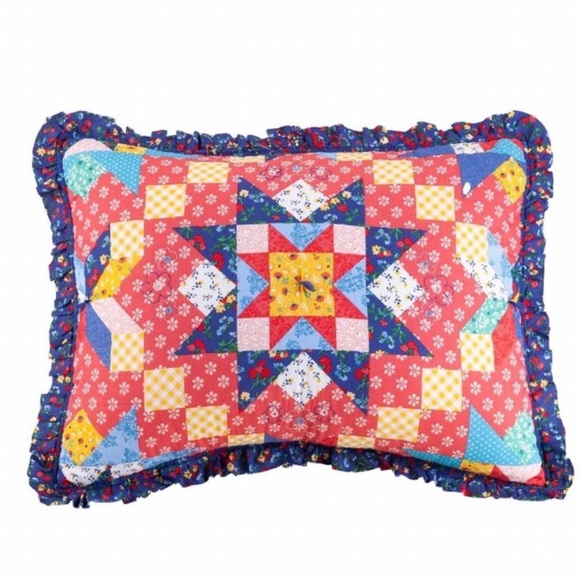 Pioneer woman starlight patchwork NWT‎ set of King shams - Picture 7 of 7